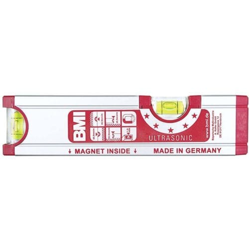 BMI Magnet-Wasserwaage 20cm ULTRASONIC 692020M Waterpas Incl. magneet 200 mm 0.5 mm/m