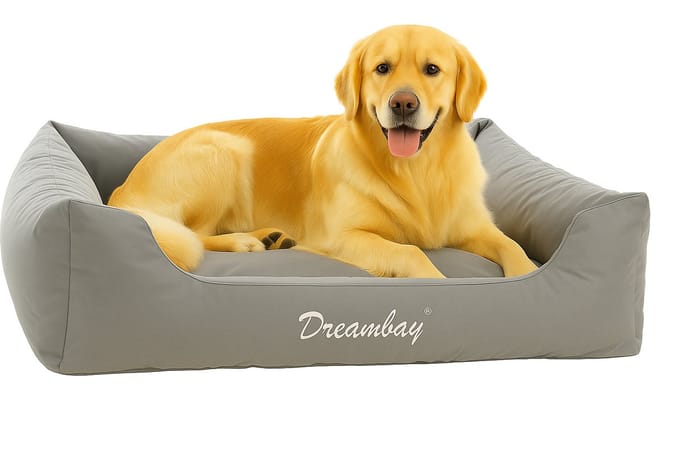 Flamingo hondenmand Dreambay  - 120 cm - grijs