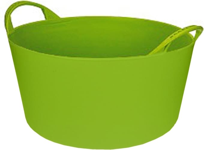 Talen Tools - Flexibel kuipje - Met hendels - Kunststof - 12 liter - Groen