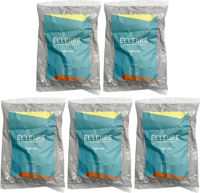 5x Elleure Clarifier Blond Plex navulverpakking 500gr