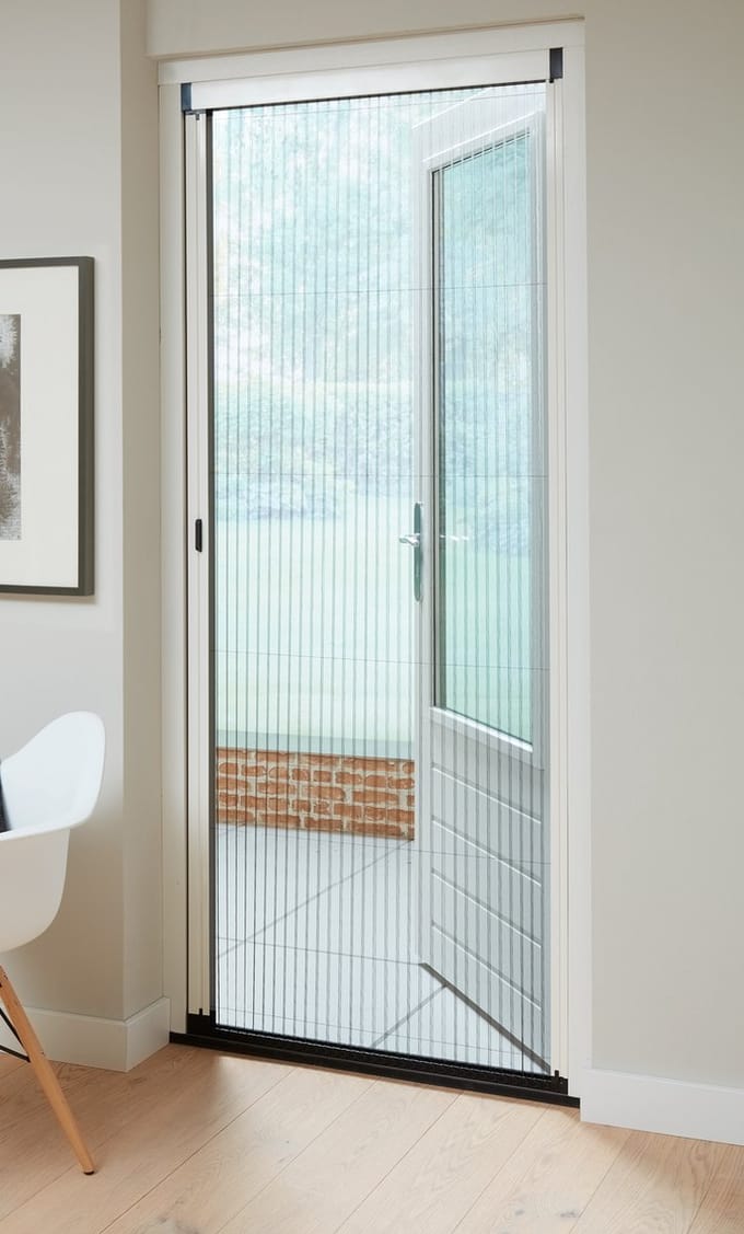 Cando Plisséhordeur Premium - 96x236cm - Wit