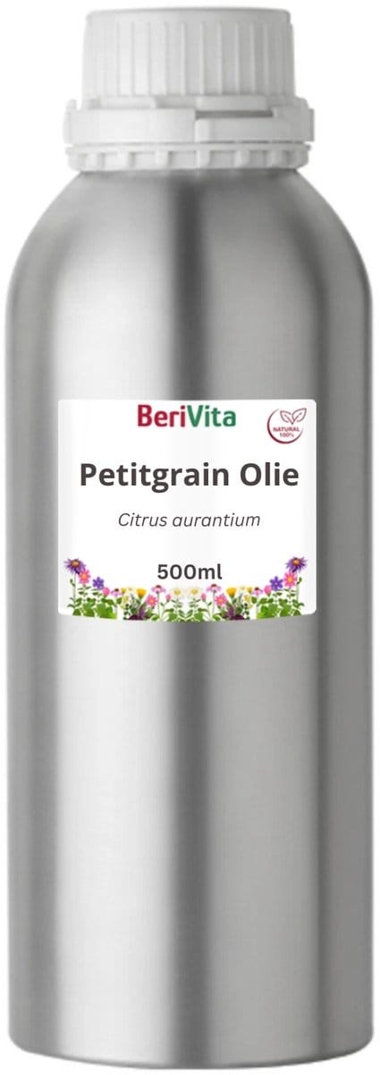 Petitgrain Olie 500ml - Pure Petit Grain Etherische Olie van Bittere Sinaasappel, Citrus aurantium