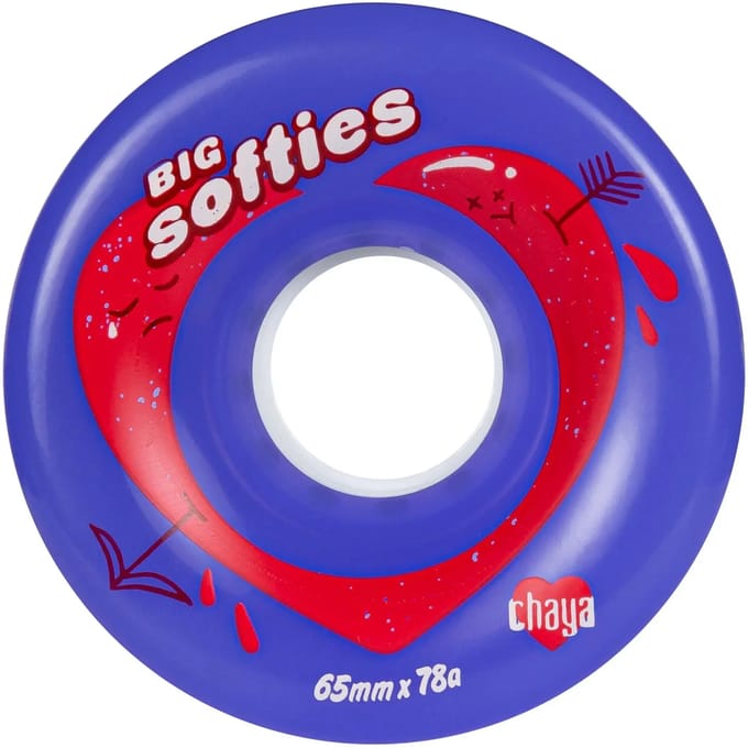 Inline-Skate wiel Chaya Big Softie`s (x4)