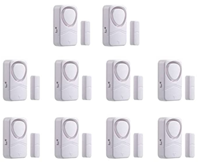 Magneetsensor Venster Deur Alarm - Draadloze Anti-Diefstal Beveiliging met 4 Werkmodi