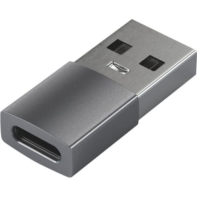 Satechi USB 3.1 Gen 1 (USB3.0) Adapter [1x USB-C stekker - 1x USB-A, USB 3.1 Gen 1] ST-TAUCM 0 mm