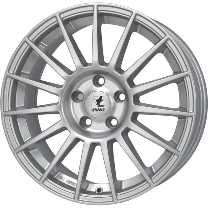 Aluminium velg 19 inch ITWHEELS Sofia 5x112 8J ET48, Kleur Zilver