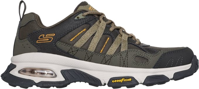Skechers SKECH-AIR ENVOY Heren Wandelschoenen - Olijf