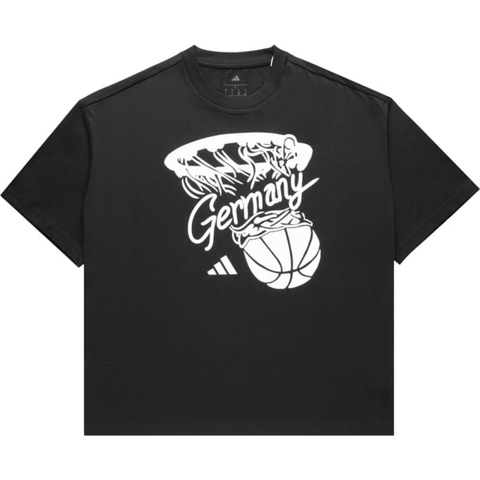 Adidas Dbb Duitsland Graphics T-shirt Zwart
