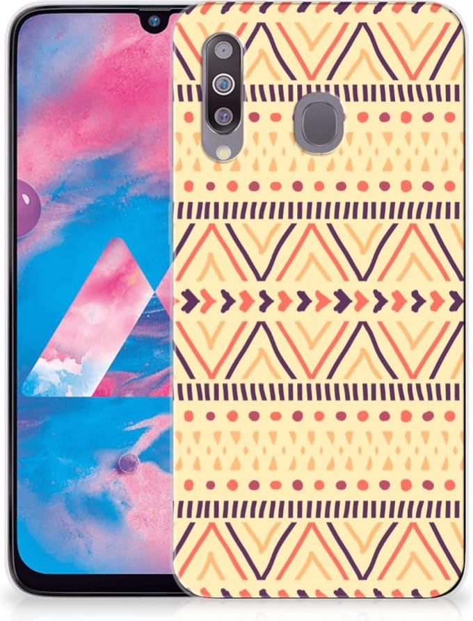 Samsung Galaxy M30 TPU bumper Aztec Yellow
