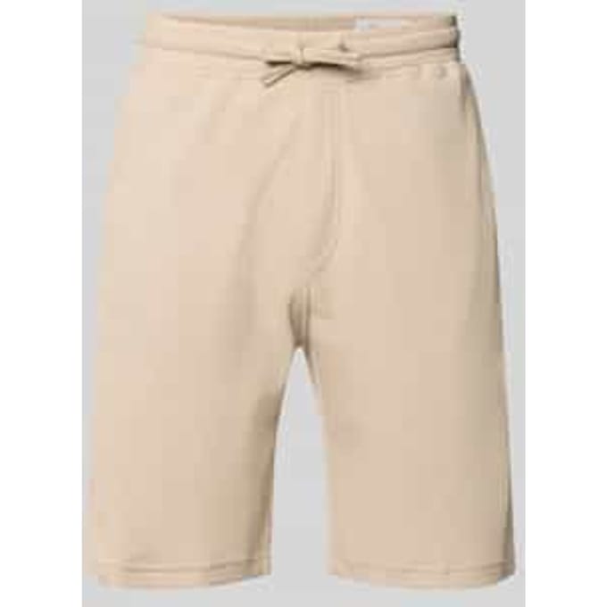 relaxed fit sweatshorts van katoenmix