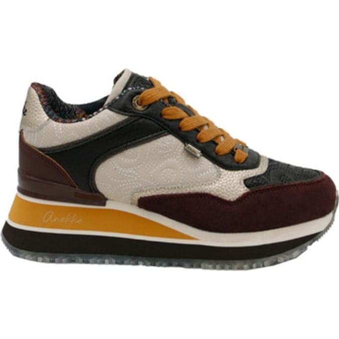 Anekke Wedge dames sneakers - Bordeaux
