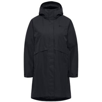 Jack Wolfskin BAYLIGHT 3IN1 COAT W Dames Outdoorjas - black - Maat S