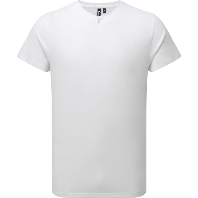 Premier Heren Comis Duurzaam T-shirt (Wit)