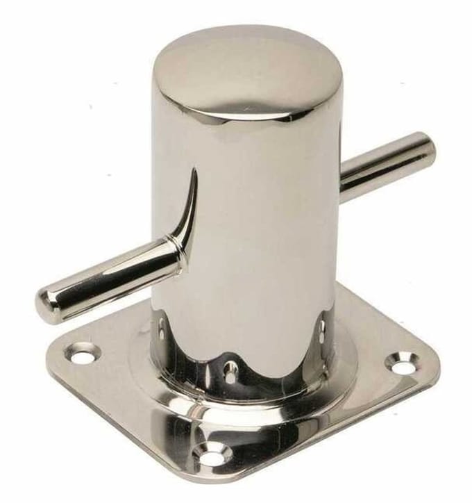 BREG RVS bolders - hoogte 142 mm - D = 70 mm
