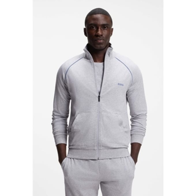 Trainingsjack BOSS 50515307hb Light Pastel Grey