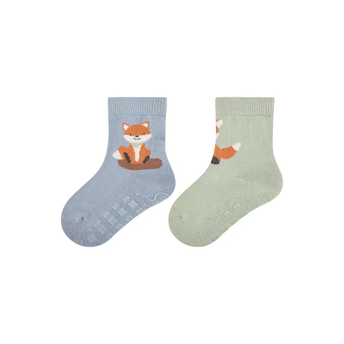 Antislip sokken voor jongensbaby's Sterntaler Renard (x2)