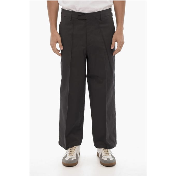 LIAM Chino-broek met normale taille en 4 zakken in grijs