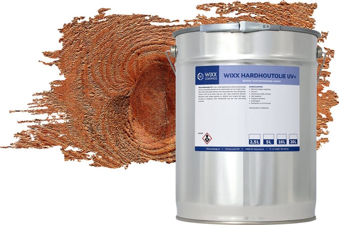 Wixx Hardhoutolie UV+ - 20L - Teak