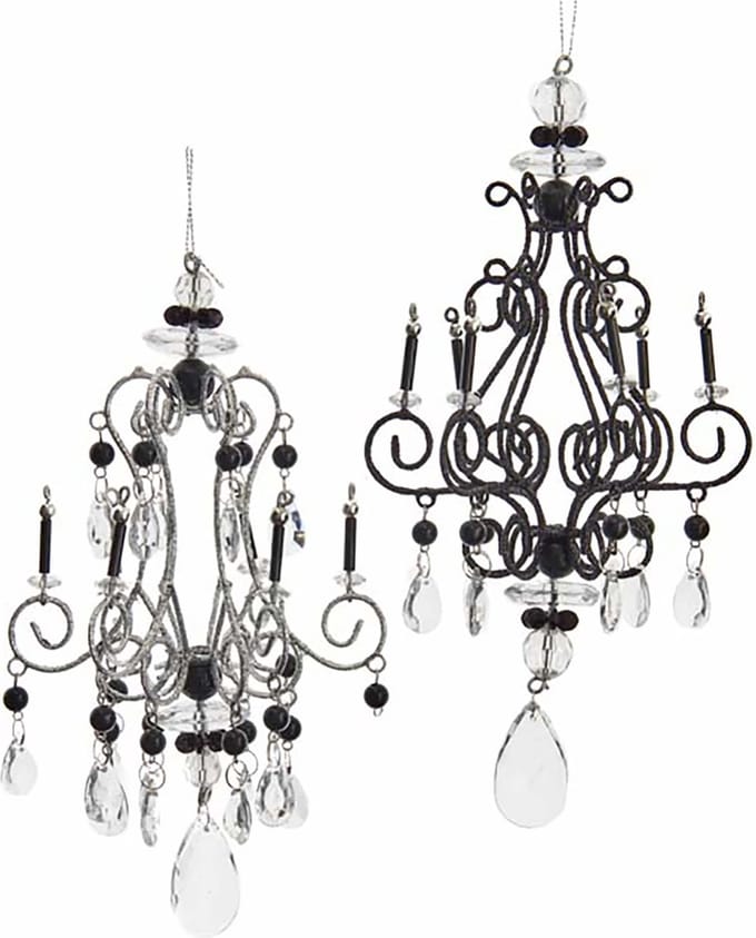 Modern kunststof h21 cm Ornament kerstbal Kurt S. Adler