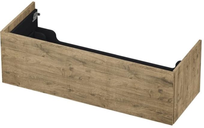 INK - Onderkast 1 Lade Push 2 Open Bestaande Uit - 1200x450x376 Mm - Naturel Eiken