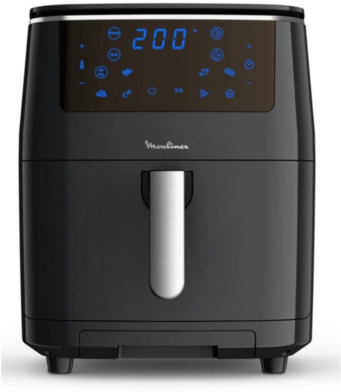 Moulinex AL201810 friteuse Enkel 6,5 l Heteluchtfriteuse Zwart