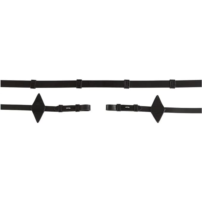 Leren paardenteugels met stoppers BR Equitation