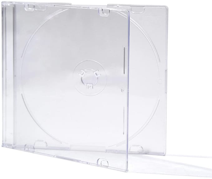 Allecto - Cd Cases - Transparante tray - 10 stuks - 5.2mm dikte
