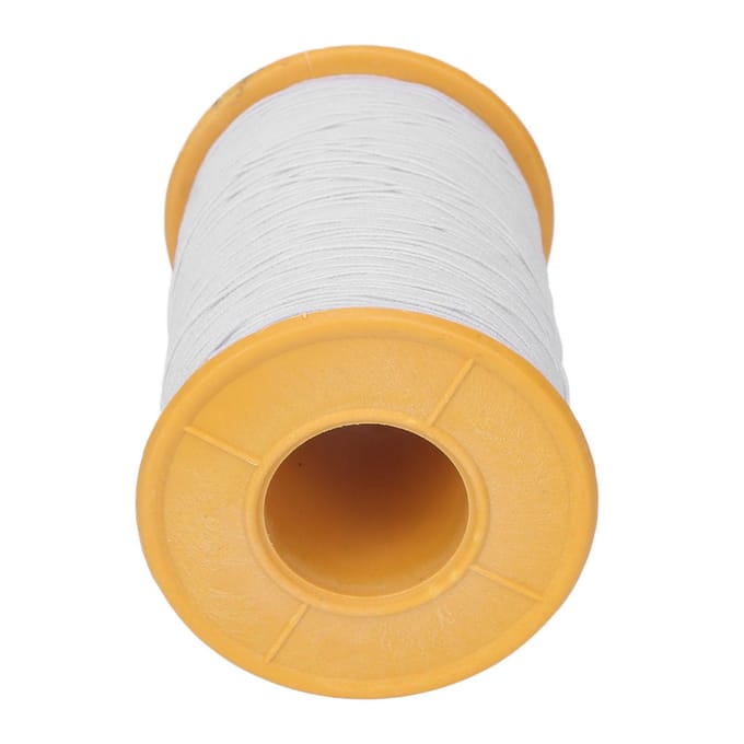 0,5 mm Wit Elastisch Koord Knipbaar Doe-het-zelf Handwerk Armband Koord Elastisch Koord voor Sieraden Knutselen white