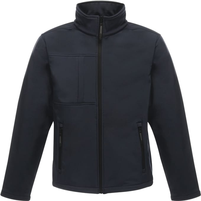 Regatta Professionele Herenoctagon II Waterdicht Softshell-jasje (Marine/Seal Grijs)