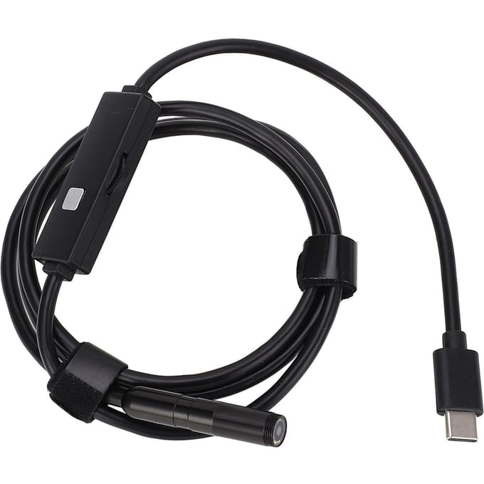 Endoscoop Camera 2MP 1920P HD Boroscoop Tool met 8 Instelbare LED-lampjes 7.9mm IP67 Waterdicht 1m / 3.3ft black