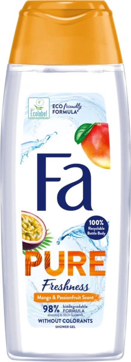 Fa - Douchegel - Pure Freshness Mango & Passievrucht - Verfrissend & Zoet - Hydraterend - 250 ml