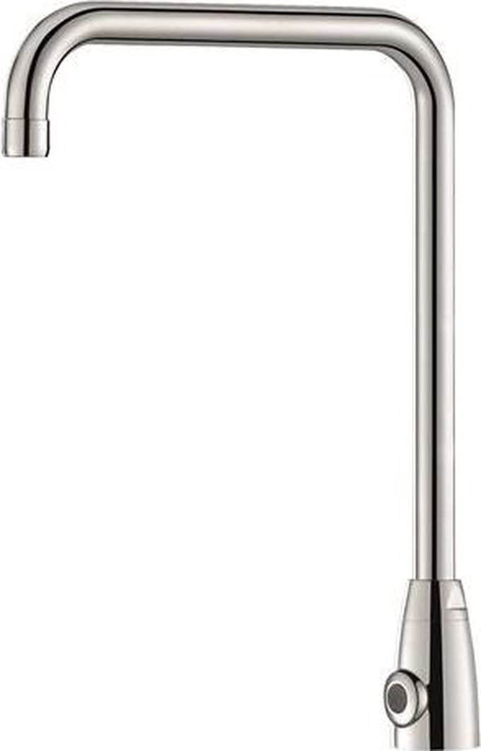 TEMPOMATIC PRO wastafelkraan M3/8 batt. 6V draaib. uitloop