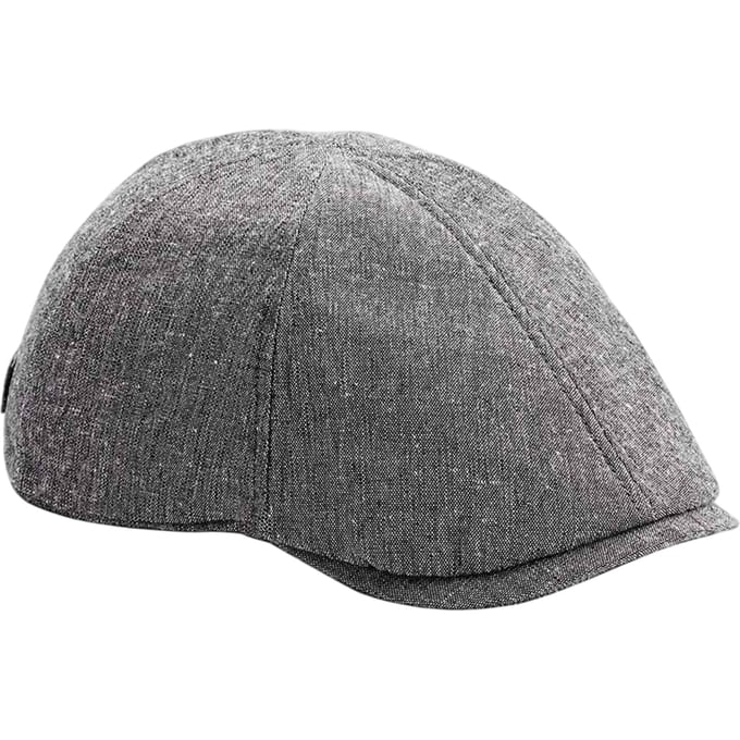 Beechfield Linnen zomer Gatsby pet (Grijs)