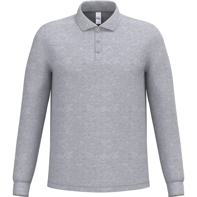 Polo met lange mouwen iDeal Basic Brand