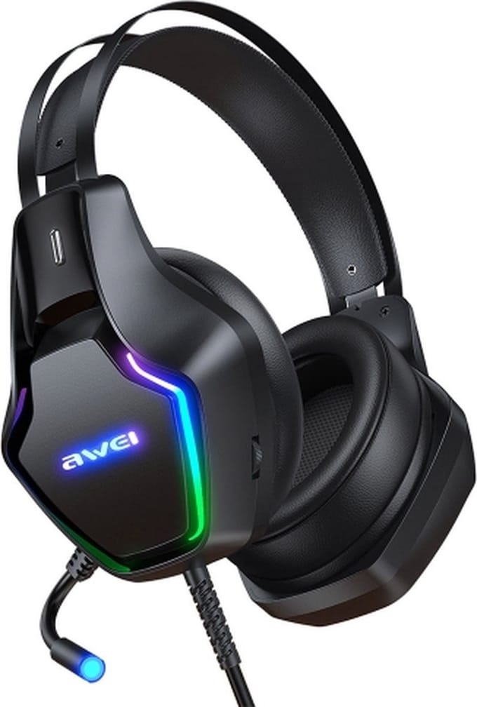 Awei GM-1 Gaming Headset – Bedrade E-Sports Headset met Microfoon – Zwart