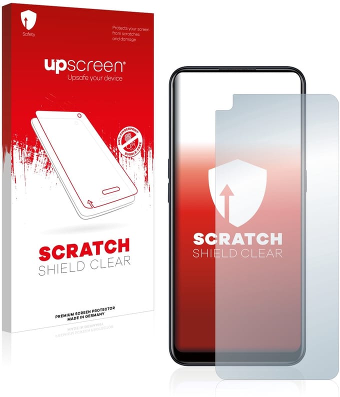 upscreen - Screenprotector voor Oppo A53s - Folie Beschermfolie transparant