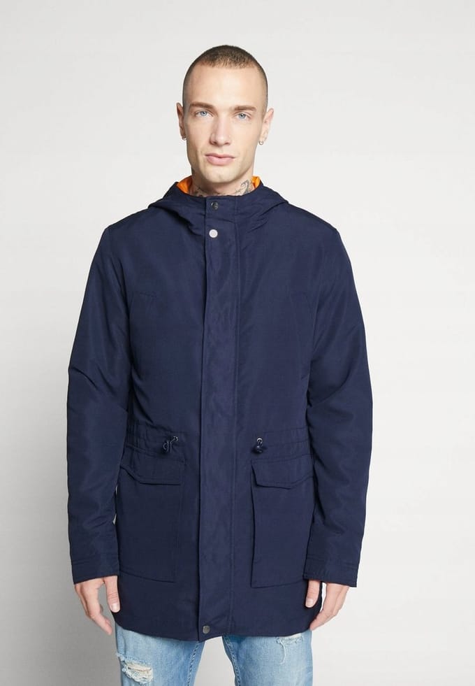 Only & Sons - Parka Jas - Maat M - Granat - Polyester