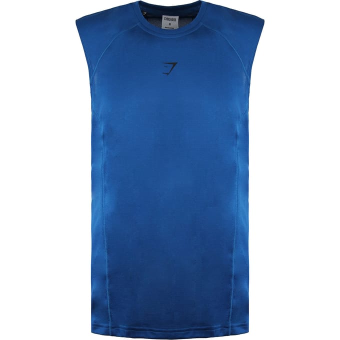 Gymshark Aspect Heren Teal Tank Top