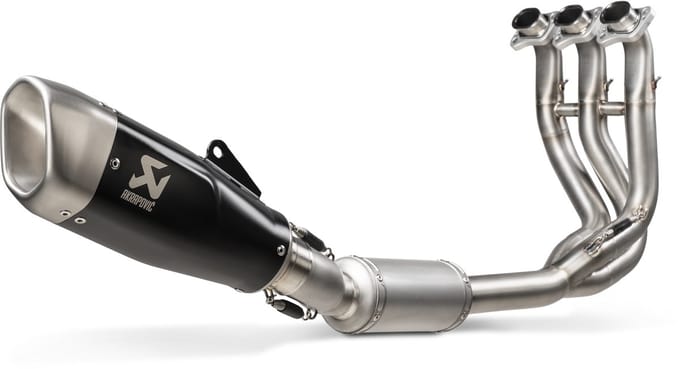 AKRAPOVIC S-T6R1-CQTBL TRIUMPH Trident 660 2021-