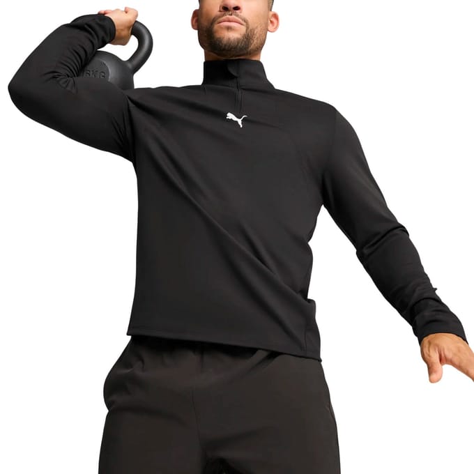 Puma Cloudspun 1/4 Zip Trainingssweater Heren - Maat S