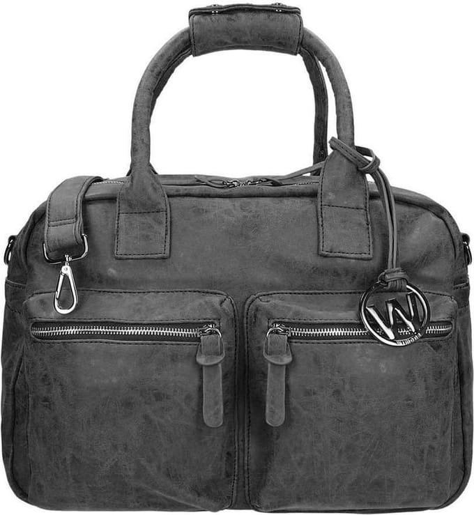 Wimona Alessia 1105 Schoudertas / Laptoptas - 15 inch - Zwart