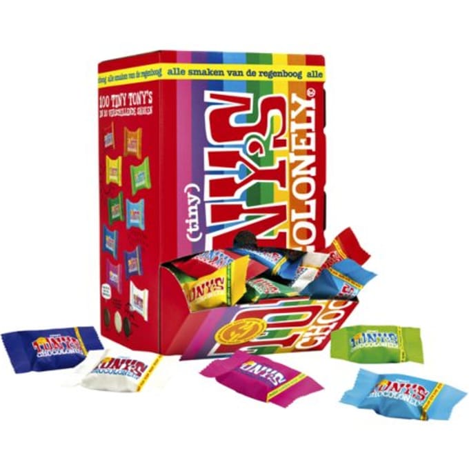 Tony's Chocolonely Tiny's Chocolade Mix - Chocoladecadeau - 900 gram