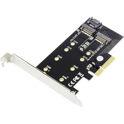 Digitus DS-33170 2 + 1 poorten M.2-controller PCIe