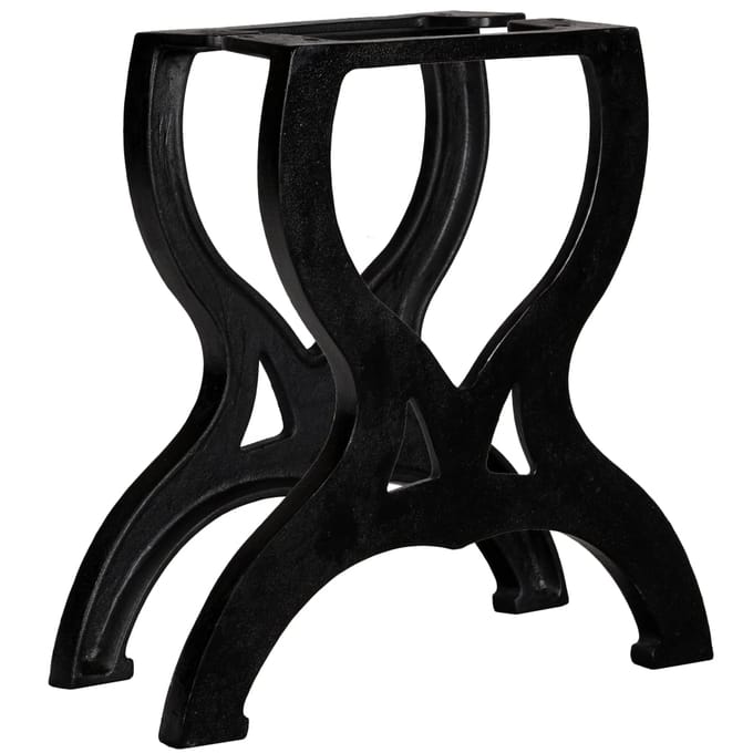 vidaXL - Salontafelpoten - 2 - st - X-frame - gietijzer