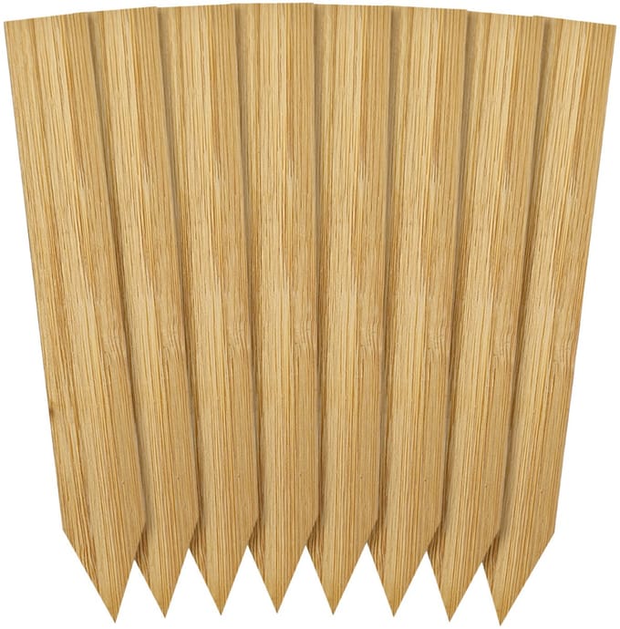 CombiCraft Bamboe steeketiketten 20x150x2mm - per 100 stuks