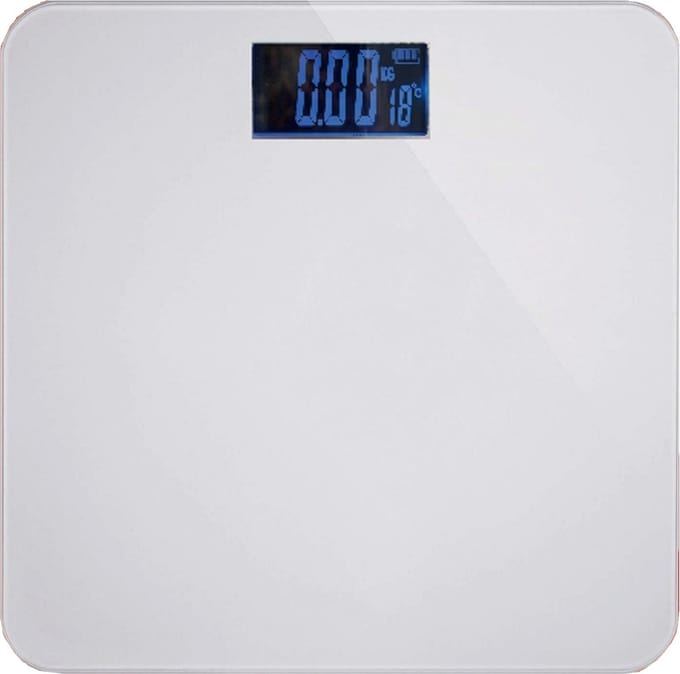 Hofftech - Digitale Personenweegschaal - Wit - Max 180 KG