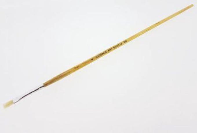 Cadence CA 258 plat Bristle penseel 4 04 012 258 NO:4 - 5mm