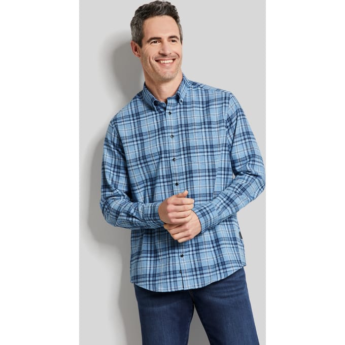 Bugatti Herren Shirt met borstzak