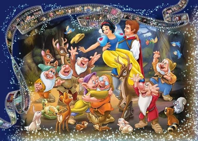 Ravensburger Disney Princess Sneeuwwitje - Legpuzzel - 1000 stukjes
