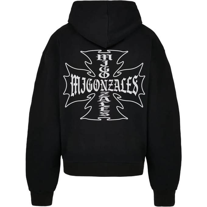 Oversized sweatshirt met capuchon MJ Gonzales MJG Heav Iron Cross